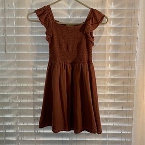 EUC size 7 girl’s dress Dusty rose color